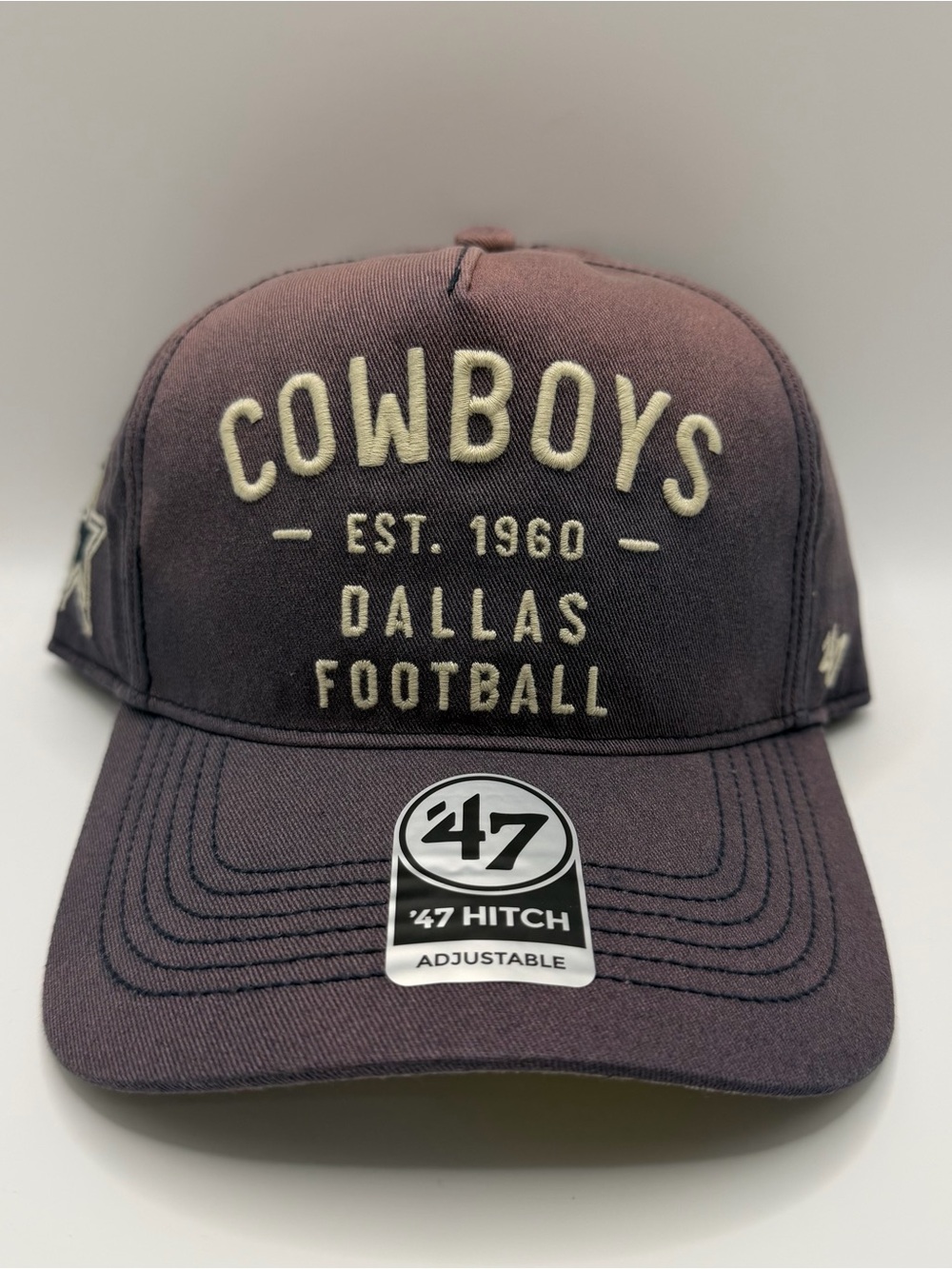 Dallas Cowboys ‘47 Hitch Dusted Navy Snapback Adjustable Hat